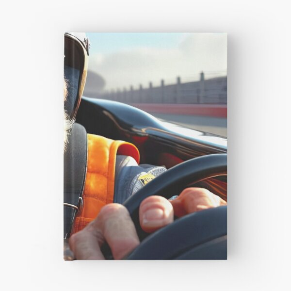 Item preview, Old Man driving a formula 1 race car designed and sold by Colin Bentham.