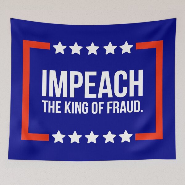 Item preview, Impeach the king of fraud. designed and sold by Rachel the Artist .