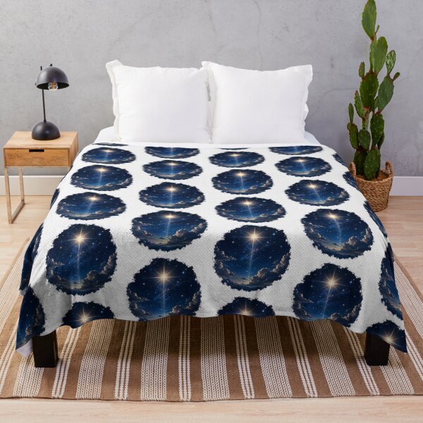 Item preview, Dreamy Night Sky Starburst Design designed and sold by Ishratparween11.