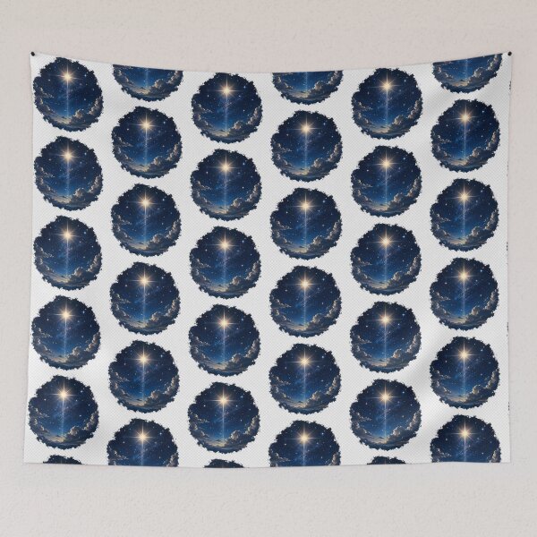 Item preview, Dreamy Night Sky Starburst Design designed and sold by Ishratparween11.