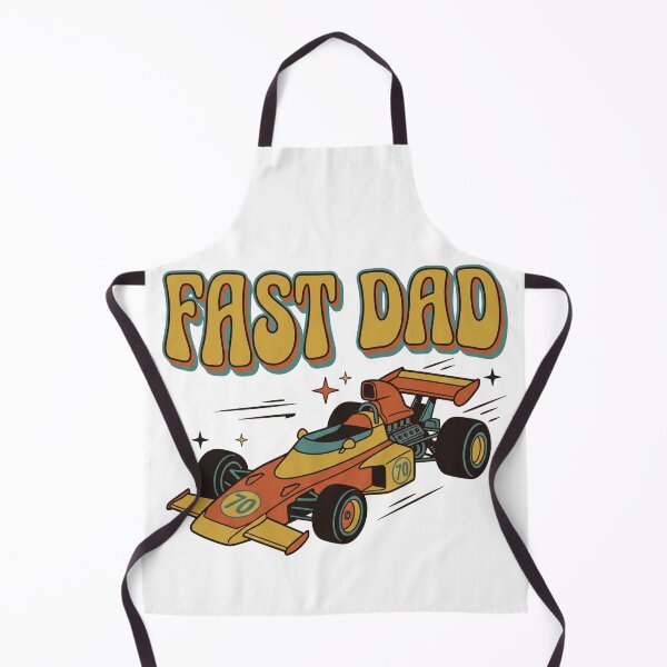 Item preview, Retro Groovy Fast Dad Vintage Race Car designed and sold by TeNovaStudio.