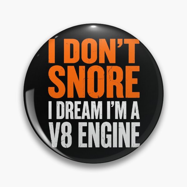 Item preview, Funny V8 Engine Snoring Car Enthusiast Dad Joke designed and sold by TeNovaStudio.