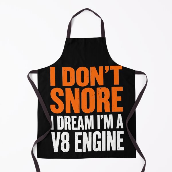 Item preview, Funny V8 Engine Snoring Car Enthusiast Dad Joke designed and sold by TeNovaStudio.