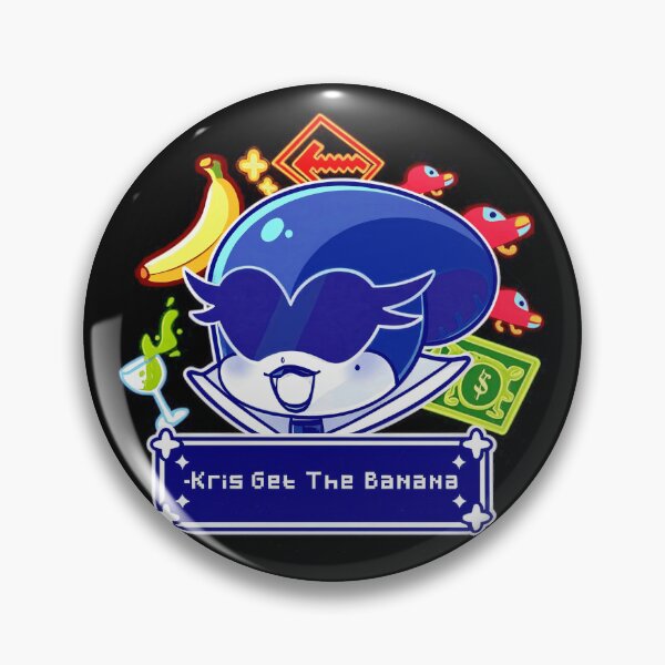 Item preview, Kris Get The Banana Queen Deltarune Gaming Fan designed and sold by QuentinHarrow.