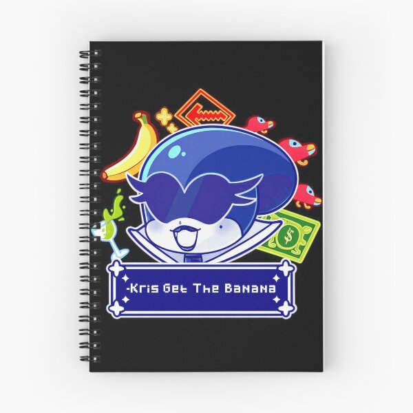 Item preview, Kris consigue a la reina del plátano, fan de los videojuegos de Deltarune designed and sold by QuentinHarrow.