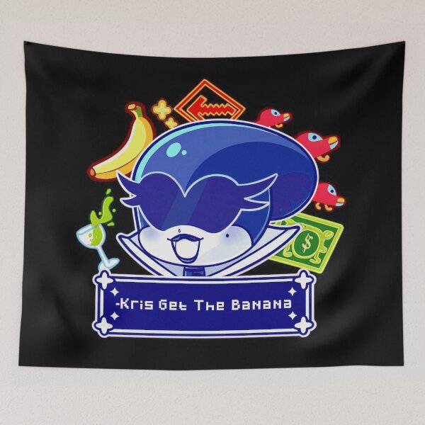 Item preview, Kris Get The Banana Queen Deltarune Gaming Fan designed and sold by QuentinHarrow.