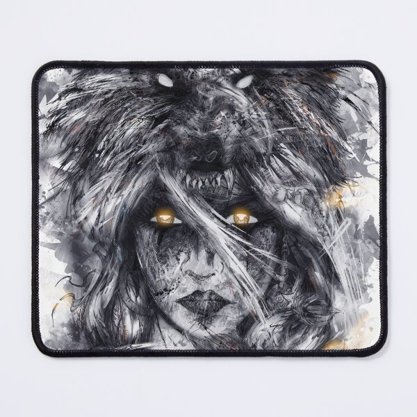 Item preview, wolf art designed and sold by Saint Arts Studio.