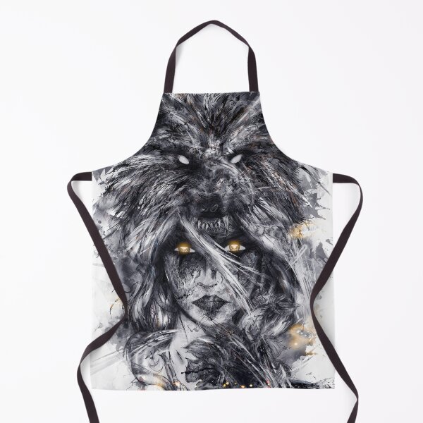 Item preview, wolf art designed and sold by Saint Arts Studio.