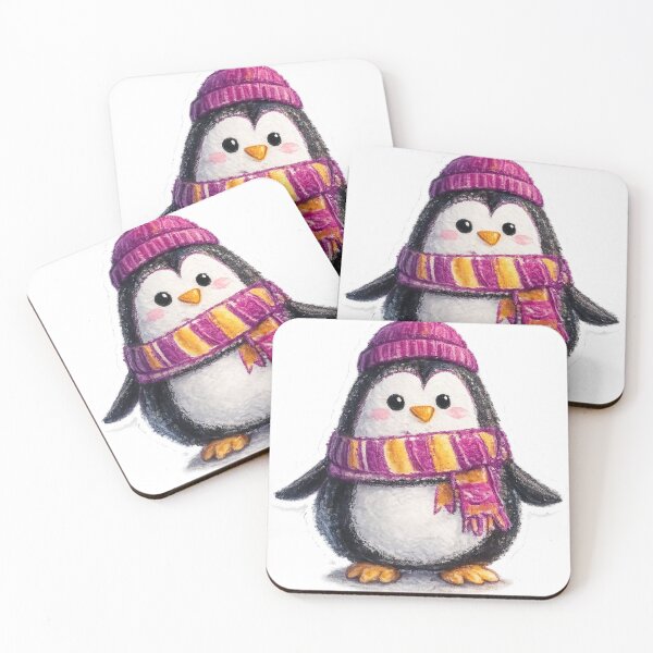 Item preview, penguin with scarf designed and sold by DeatheGreapeR.