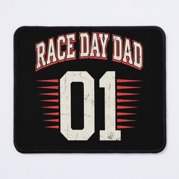 Item preview, Distressed Vintage Race Day Dad 01 designed and sold by TeNovaStudio ⭐⭐⭐⭐⭐.