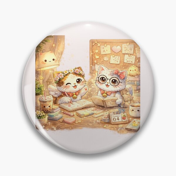 Item preview, Mochi & Lumi – Cozy Study Time with Mochi & Lumi designed and sold by Mochi Studio.