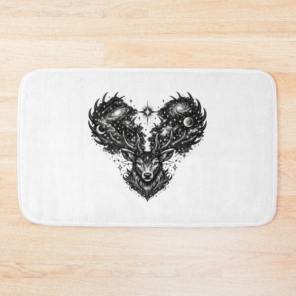 Item preview, Celestial Stag Cosmic Antlers Design designed and sold by Ethan Cross Digital.