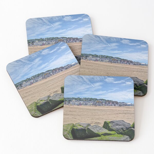 Item preview, Trouville-sur-Mer sandy beach designed and sold by psychoshadow.