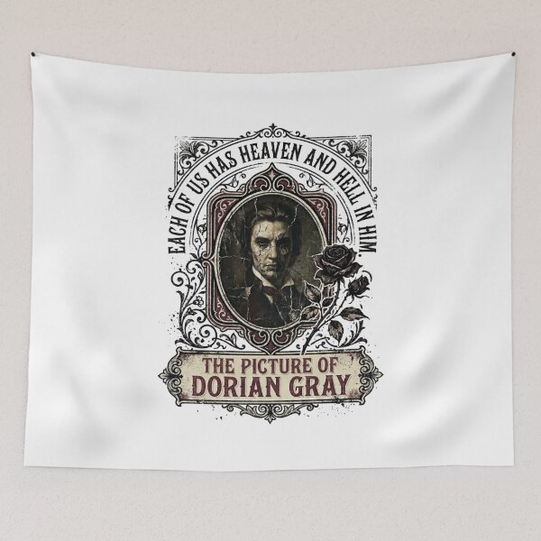 Item preview, The Picture of Dorian Gray Decaying Ornate Frame Art designed and sold by Fenay Designs.
