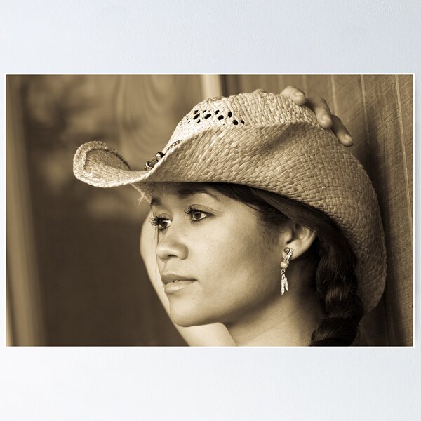 Item preview, Cowgirl Muse designed and sold by Peter Denness.