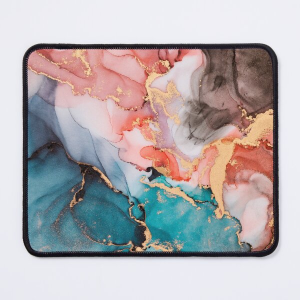 Item preview, Soft waves of translucent colors with flashes of gold designed and sold by OtterFactory.