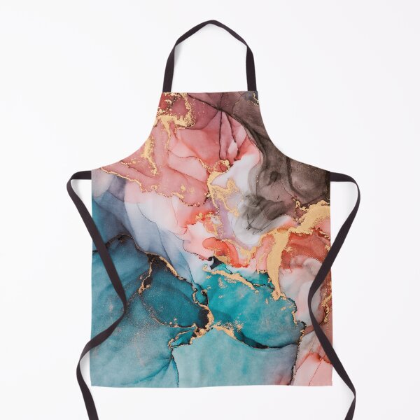 Item preview, Soft waves of translucent colors with flashes of gold designed and sold by OtterFactory.