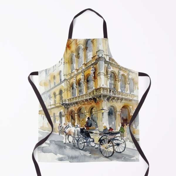 Item preview, Vienna Carriage Watercolor designed and sold by caracatita75.