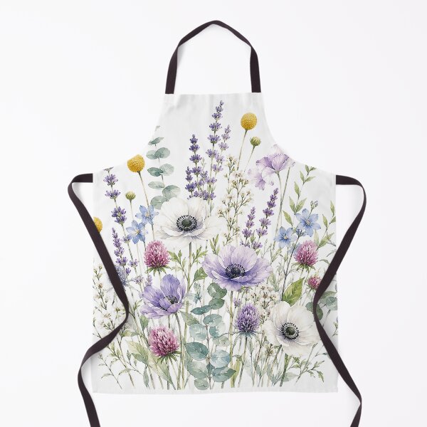 Item preview, Pastel Wildflower Bouquet Watercolor designed and sold by PetalGarden.