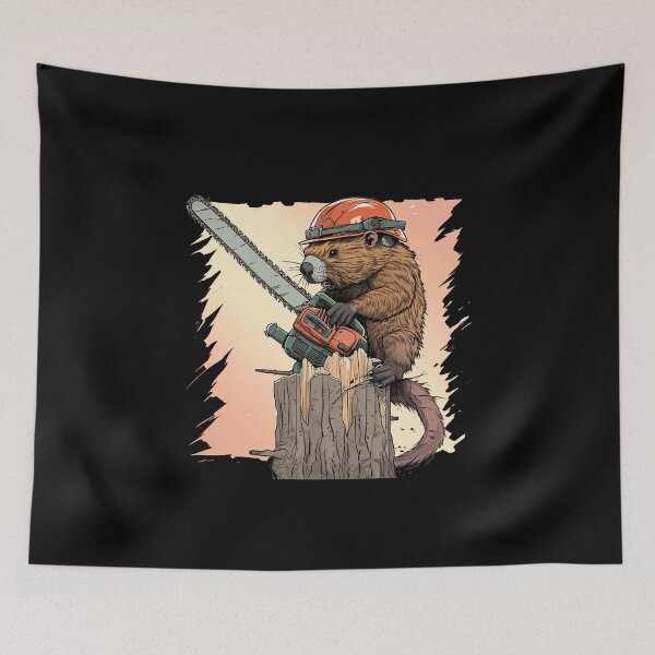 Item preview, Beaver Arborist - Climber Motif designed and sold by titanosdesign.