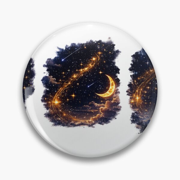 Item preview, Magical Night Sky Fantasy Illustration designed and sold by Ishratparween11.
