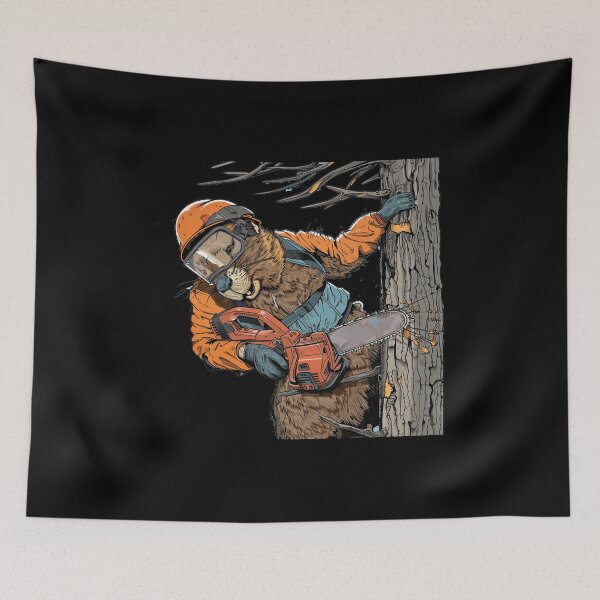 Item preview, Beaver Arborist - Climber Motif designed and sold by titanosdesign.