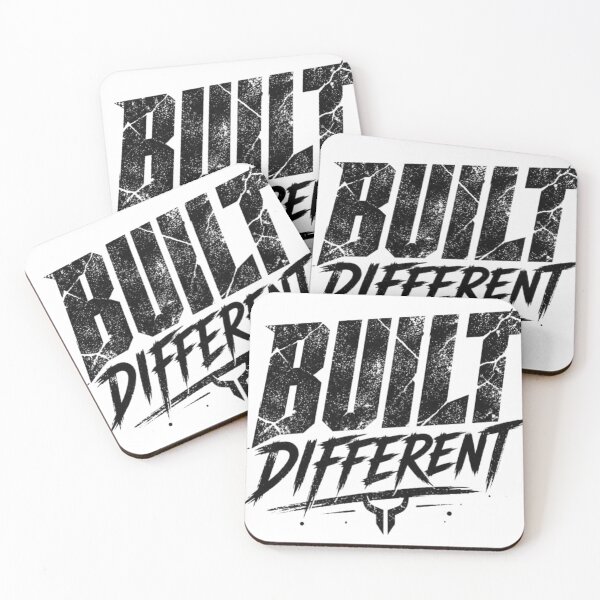 Item preview, Built Different Gym Motivation Tee designed and sold by Stylestickers55.