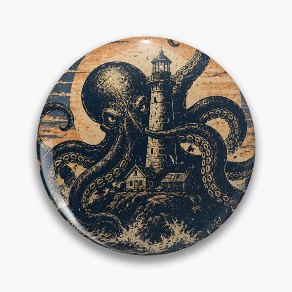 Item preview, Kraken's Wrath at the Lighthouse designed and sold by aashcreat.