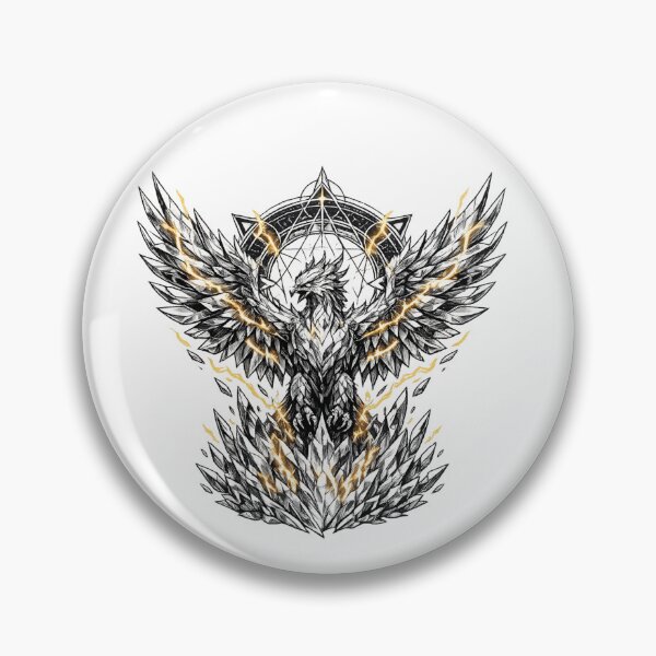 Item preview, Geometric Phoenix Rising Design designed and sold by Ethan Cross Digital.