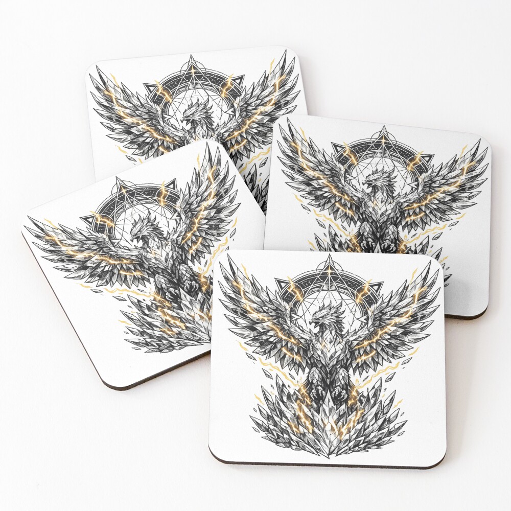 Item preview, Coasters (Set of 4) designed and sold by Myntora.