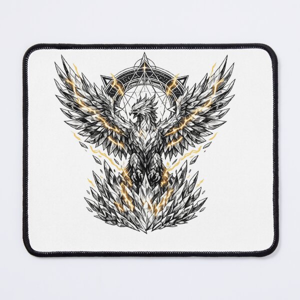 Item preview, Geometric Phoenix Rising Design designed and sold by Ethan Cross Digital.