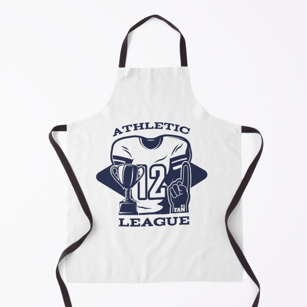 Item preview, Vintage Athletic League Jersey 12 Trophy #1 Fan Sticker designed and sold by topprinting.
