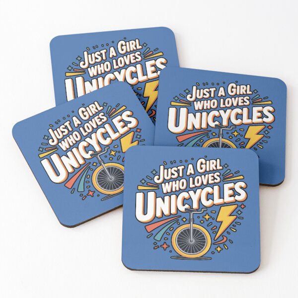 Item preview, Just  A Girl Who Love's Unicycles designed and sold by ZooStateofMind.