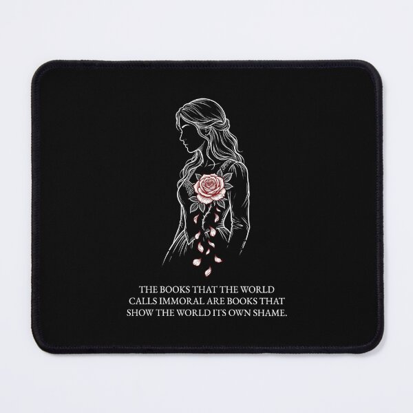 Item preview, Dorian Gray Immoral Books Show World Its Own Shame Oscar Wilde Art designed and sold by Fenay Designs.