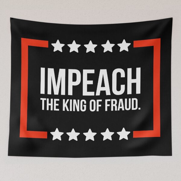 Item preview, Impeach the king of fraud. designed and sold by Rachel the Artist .