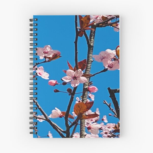 Item preview, Soft Pink Cherry Blossoms on Vibrant Blue Sky designed and sold by BalkanBloom.
