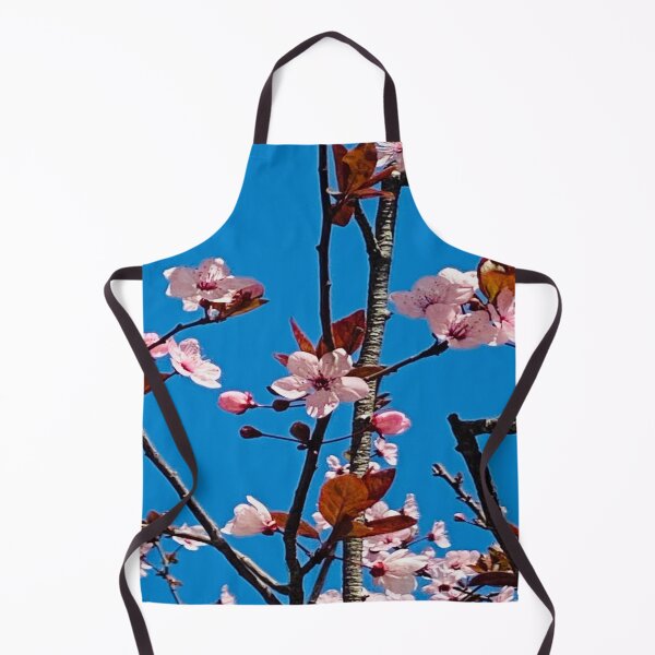 Item preview, Soft Pink Cherry Blossoms on Vibrant Blue Sky designed and sold by BalkanBloom.