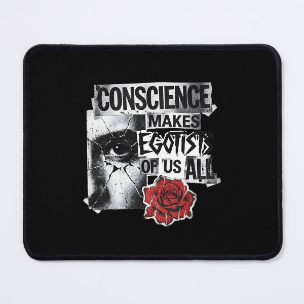 Item preview, Dorian Gray Conscience Makes Egotists Of Us All Grunge Collage Art designed and sold by Fenay Designs.