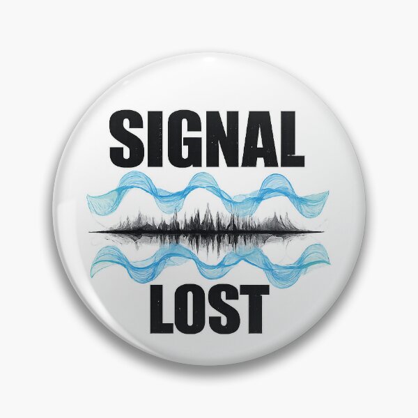 Item preview, SIGNAL LOST WHITE  designed and sold by KosankaWear.