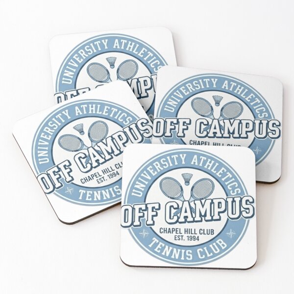 Item preview, UNOFFICIAL- Vintage Off-Campus Tennis Emblem - Retro Varsity Apparel designed and sold by Fatomfatom.