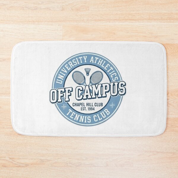 Item preview, UNOFFICIAL- Vintage Off-Campus Tennis Emblem - Retro Varsity Apparel designed and sold by Fatomfatom.