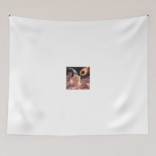Item preview, Apocalypse Selfie Cat designed and sold by LovelyCatGalaxy.