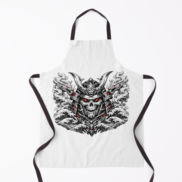 Item preview, Futuristic Samurai Skull Warrior Design designed and sold by Ethan Cross Digital.