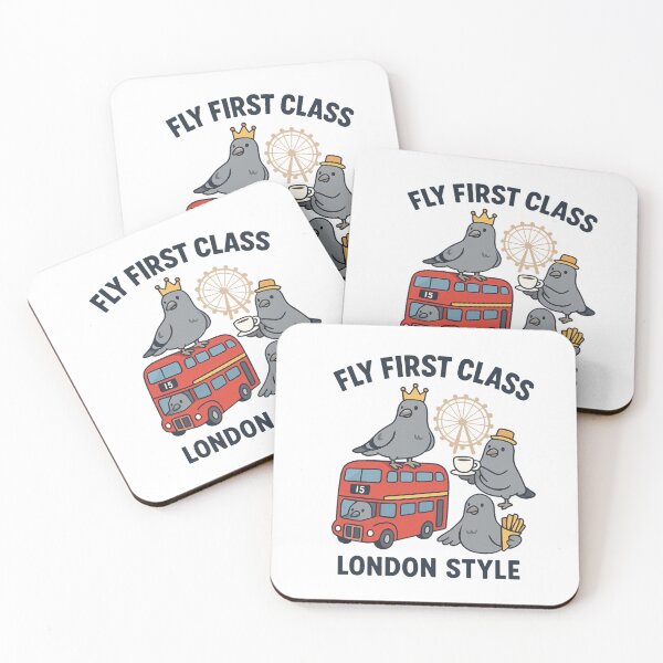 Artikelvorschau, Londoner Brieftauben fliegen erster Klasse im Londoner Stil entworfen und verkauft von JamesDunican.