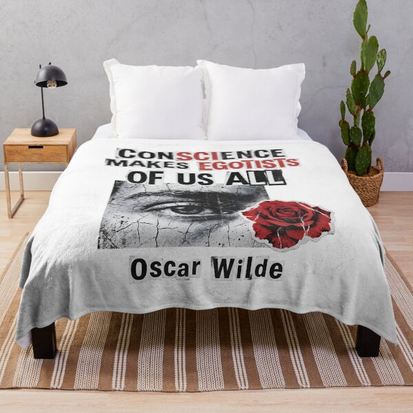 Item preview, Dorian Gray Conscience Makes Egotists Ransom Note Oscar Wilde Art designed and sold by Fenay Designs.