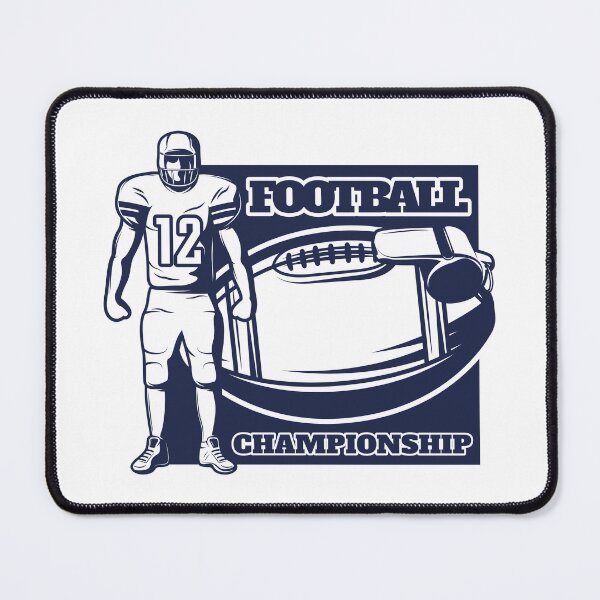 Item preview, Vintage Football Championship Player 12 Big Ball Sticker designed and sold by topprinting.