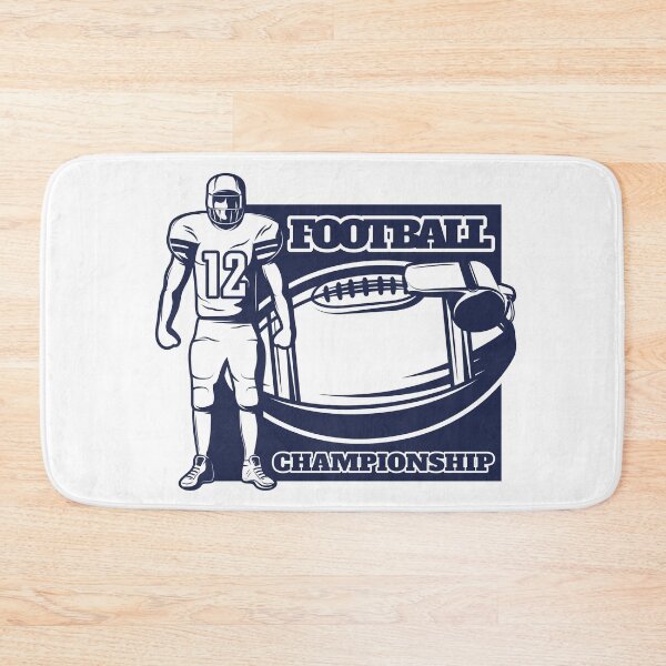 Item preview, Vintage Football Championship Player 12 Big Ball Sticker designed and sold by topprinting.