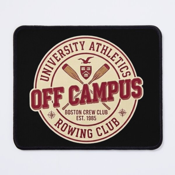 Item preview, UNOFFICIAL- Vintage Off-Campus Rowing Club Shield - Retro Varsity Apparel designed and sold by Fatomfatom.