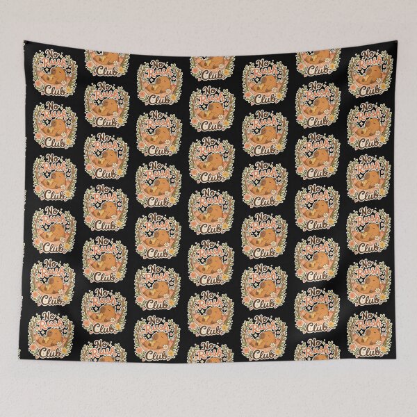 Item preview, Cute Capybara No Rush Club Relaxing Hammock designed and sold by Cascio311.