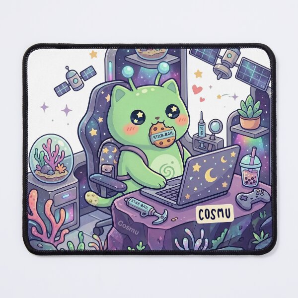 Item preview, Cute Alien Gamer Room Kawaii Space Gaming designed and sold by Gika Thailand.